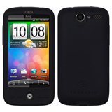 HTC Desire Silicone Case Cover - Slim Protective Skin for HTC Desire Smartphone (Black) | Perfect for Daily Use, Travel & Outdoor Activities