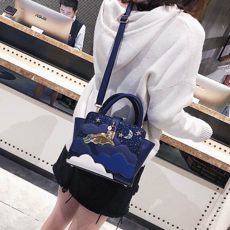 Elegant Women's Leather Embroidery Handbag - Fashionable Shoulder Bag for Girls | Perfect for Work, Travel & Daily Use