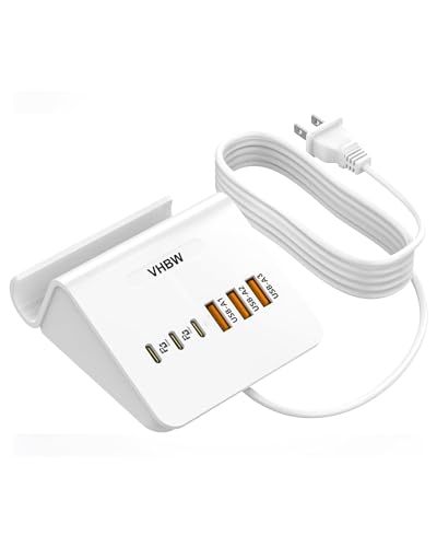 Fast Charging USB-3A3C White