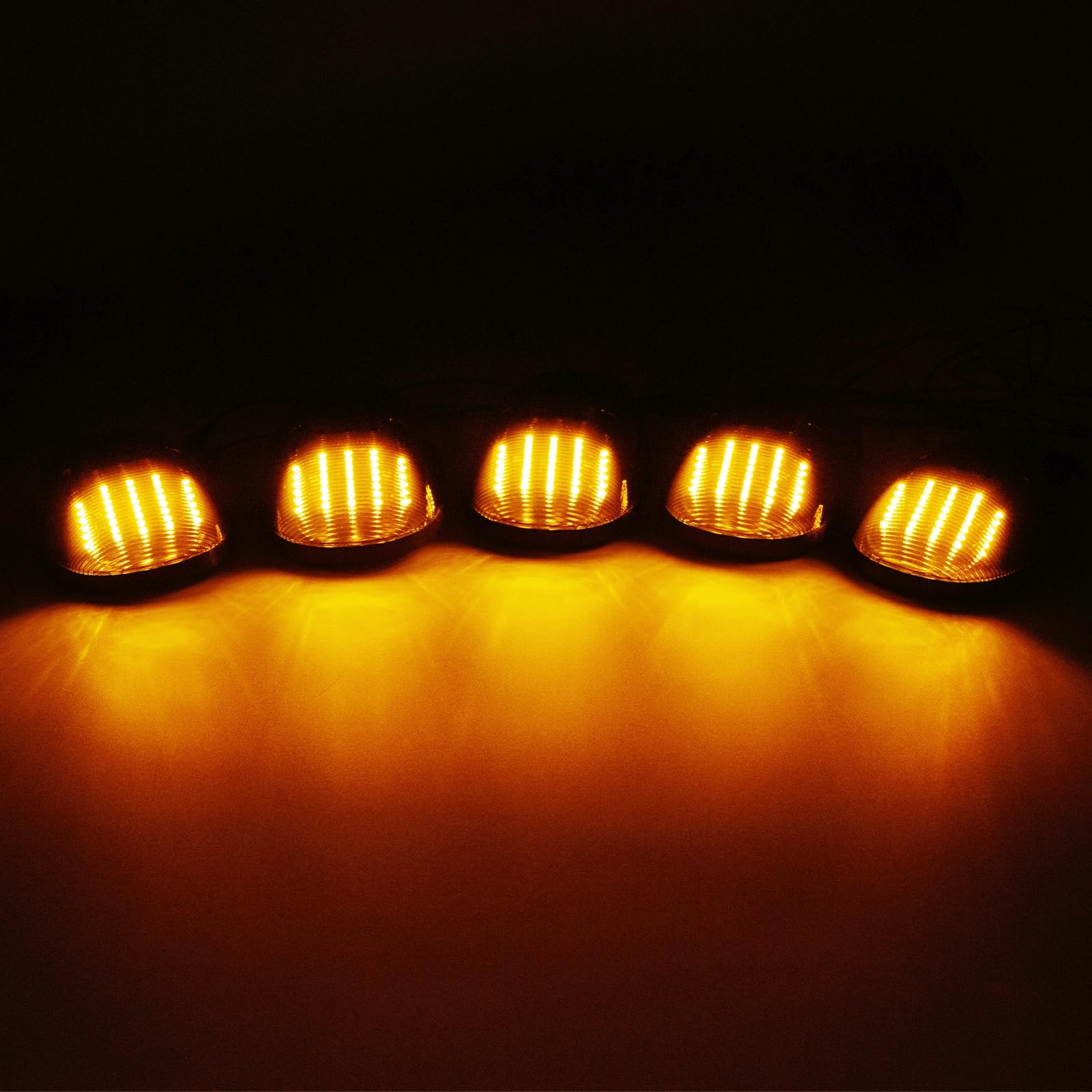 LED White Cab Clearance Lights Replacement for 1999-2002 Ram 1500 2500 3500 | Top Cab Roof Running Lights for Ram Truck | Durable & Waterproof for Off-Road & Night Driving