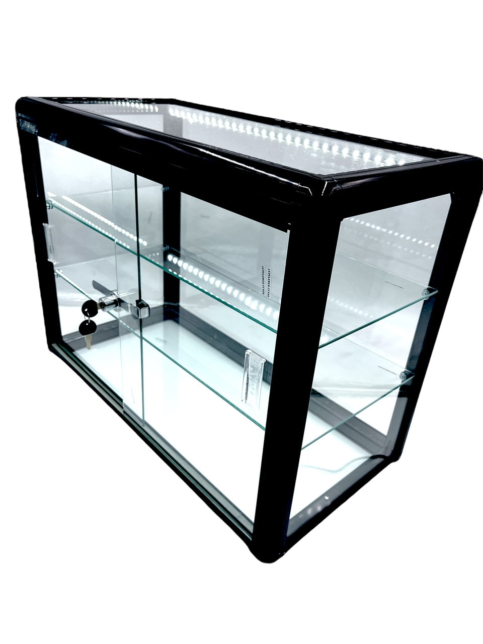 Premium Glass Counter Display Case - Clear Acrylic Showcase for Jewelry, Watches & Collectibles - Perfect for Retail Stores, Boutiques & Trade Shows