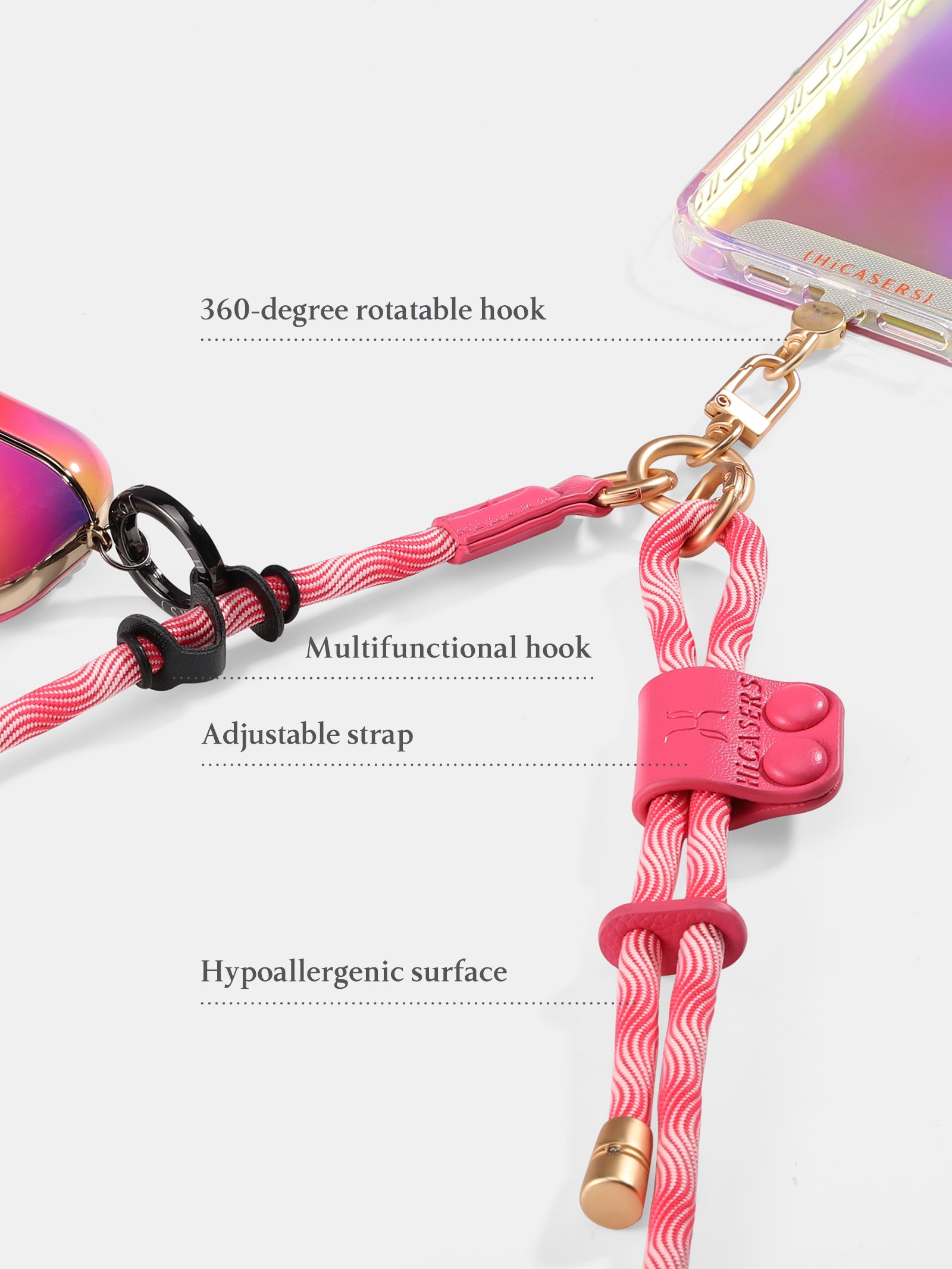 Cross Body Strap for Women & Men - Adjustable Shoulder Bag Strap - Perfect for Purses, Bags, and Travel Accessories - Ideal for Daily Use, Shopping, and Outdoor Adventures