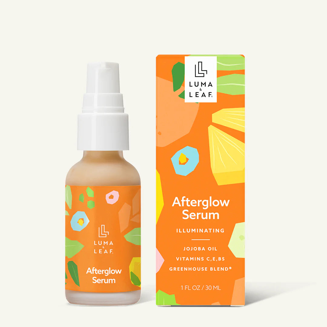 AFTERGLOW Vitamin C Serum for Face - Brightening & Anti-Aging Facial Treatment - Perfect for Daily Skincare Routine & Dark Spot Reduction