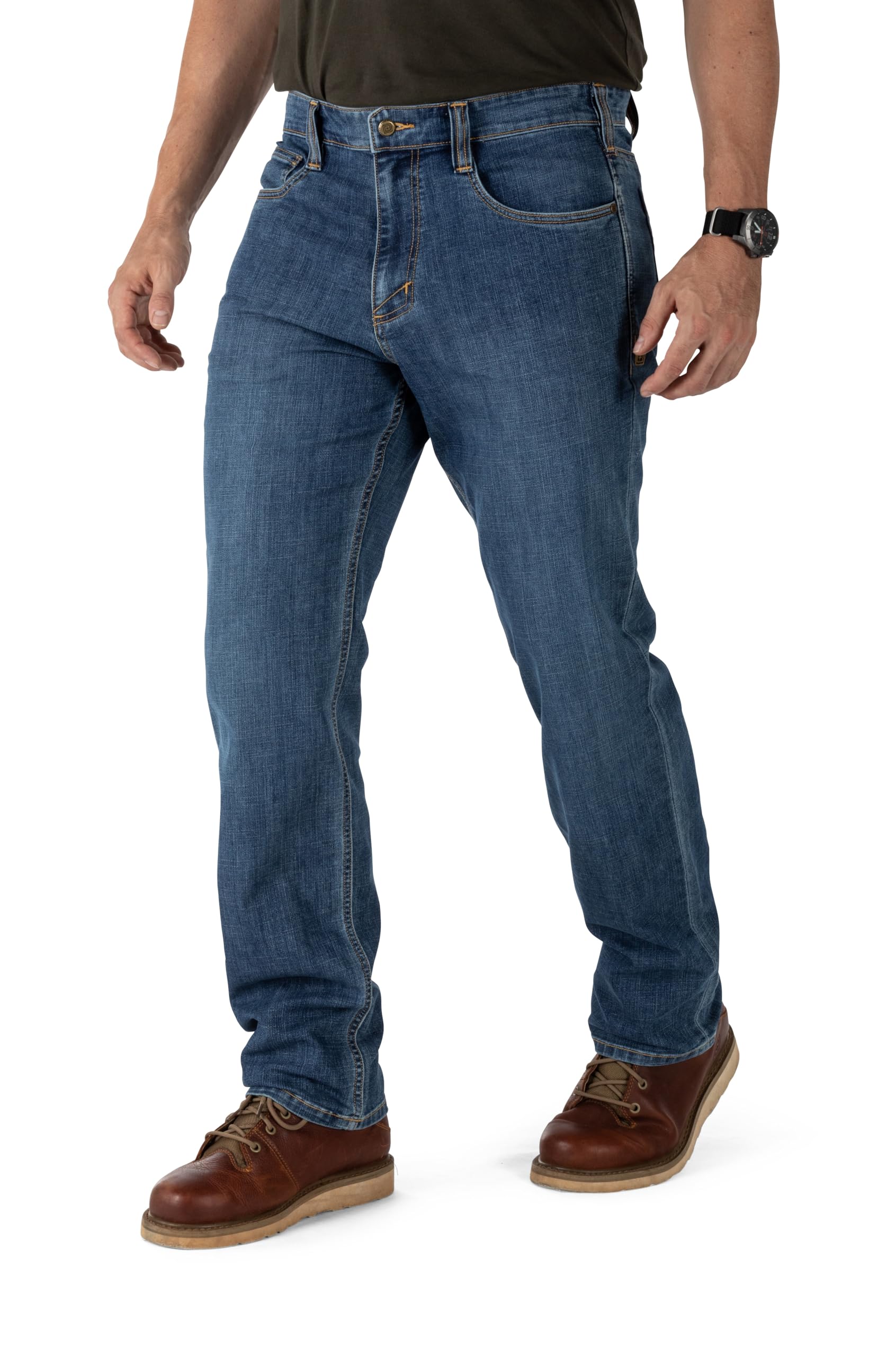 5.11 Tactical Men's Straight Fit Pants - Durable & Comfortable for Outdoor, Hiking, Work & Everyday Wear