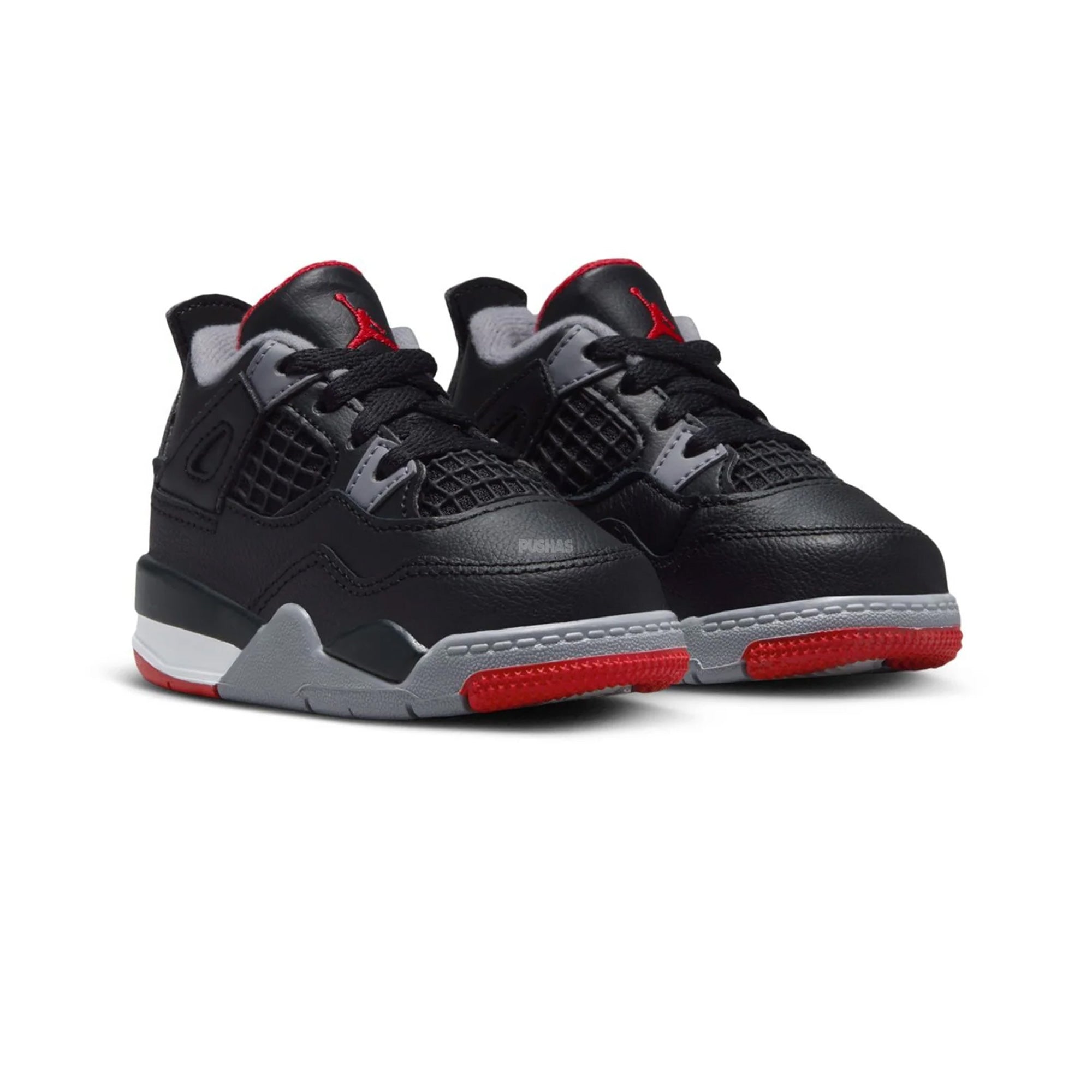 Air Jordan 4 Retro 'Bred Reimagined' TD Sneakers (2024) - Men's Basketball Shoes for Streetwear & Casual Style
