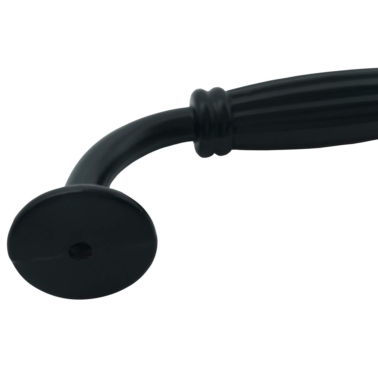GKYZBB 10-Piece Set 96mm Hole Center Black Rustic Cabinet Handles - Farmhouse Style Kitchen Drawer Pulls for Cabinets, Dressers & Furniture Upgrades