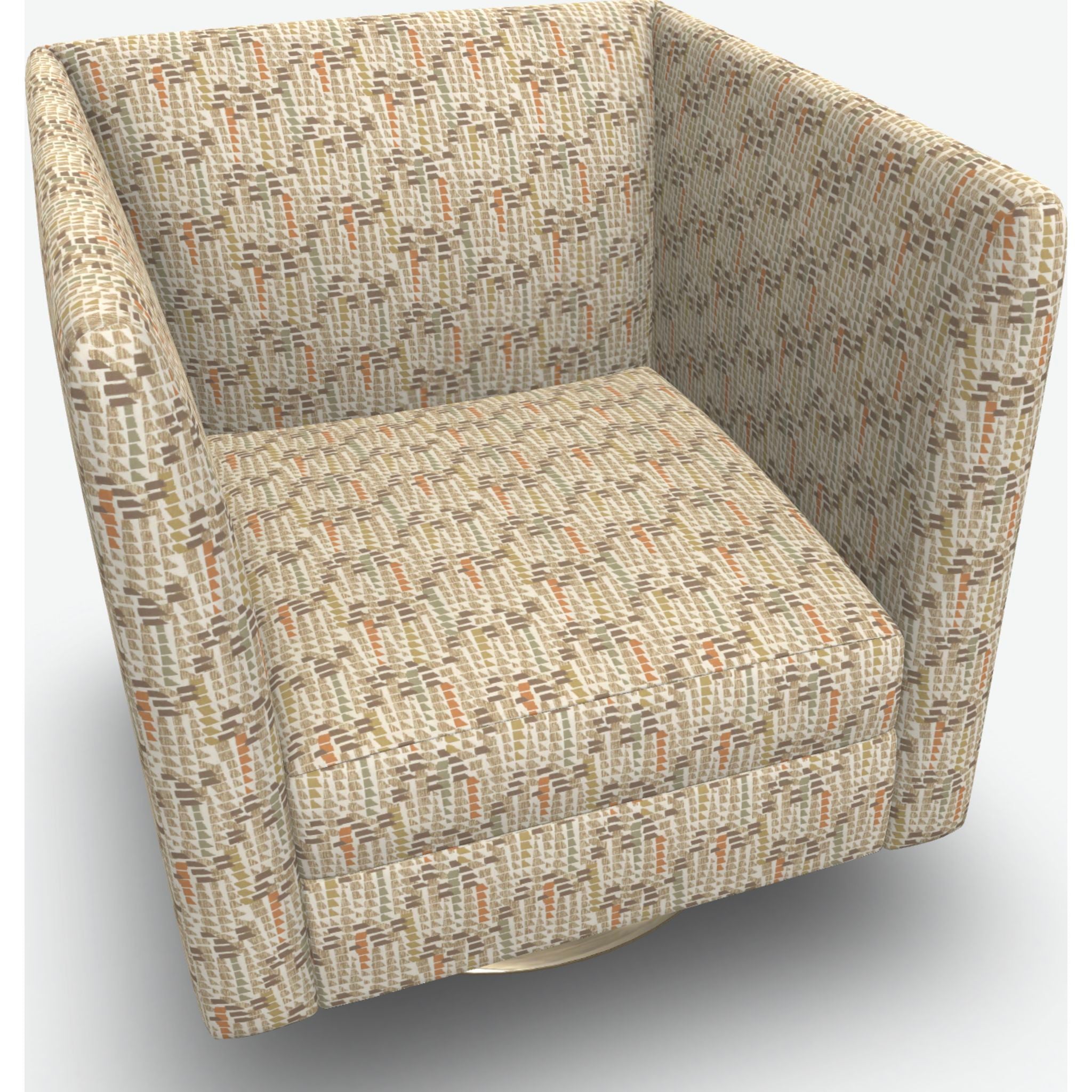 Ada Swivel Chair Regatta Breeze - 360° Rotating Modern Office Chair with Breathable Mesh Back - Perfect for Home Office, Gaming & Workspace
