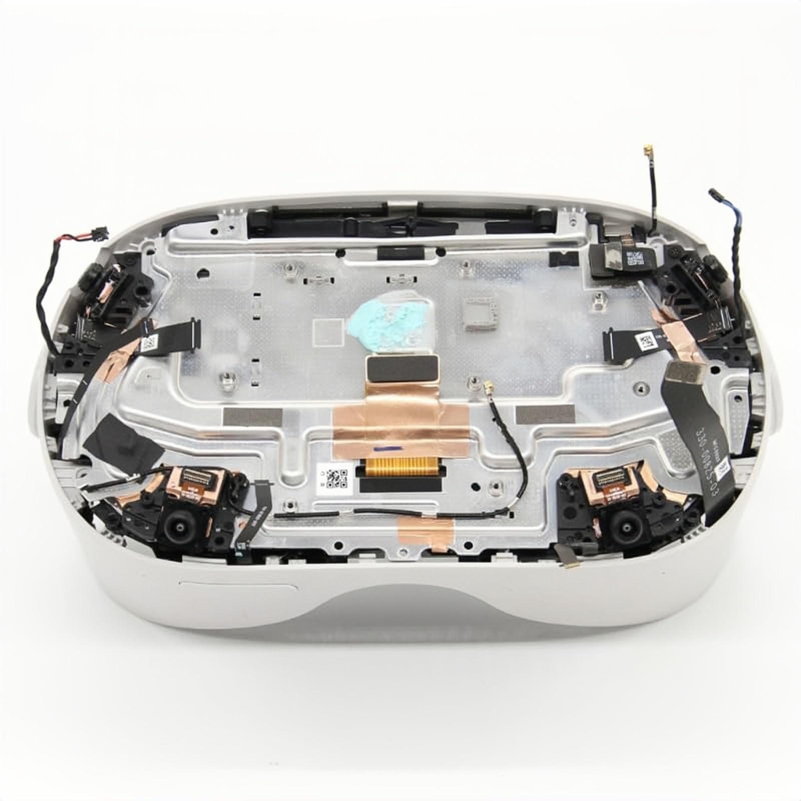 Meta/Oculus Quest 2 Power Headset Aux Jack Flex Cable - Replacement Charging Port & Headphone Flex Cable with Bracket Buckle for VR Gaming Accessories | Perfect for DIY Repairs & VR Headset Maintenance