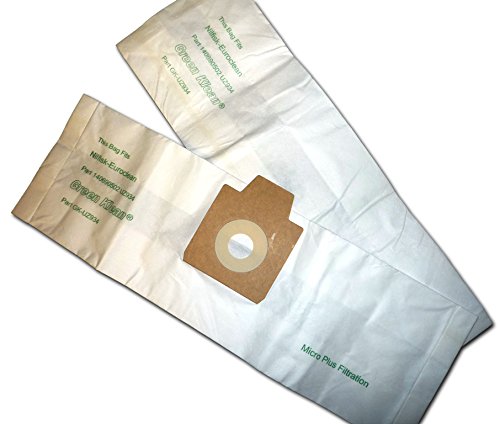 Green Klean GK-UZ934 Replacement Vacuum Bags - 100 Pack | Compatible with Most Upright & Canister Vacuums | Ideal for Home Cleaning, Pet Hair Removal & Allergen Reduction