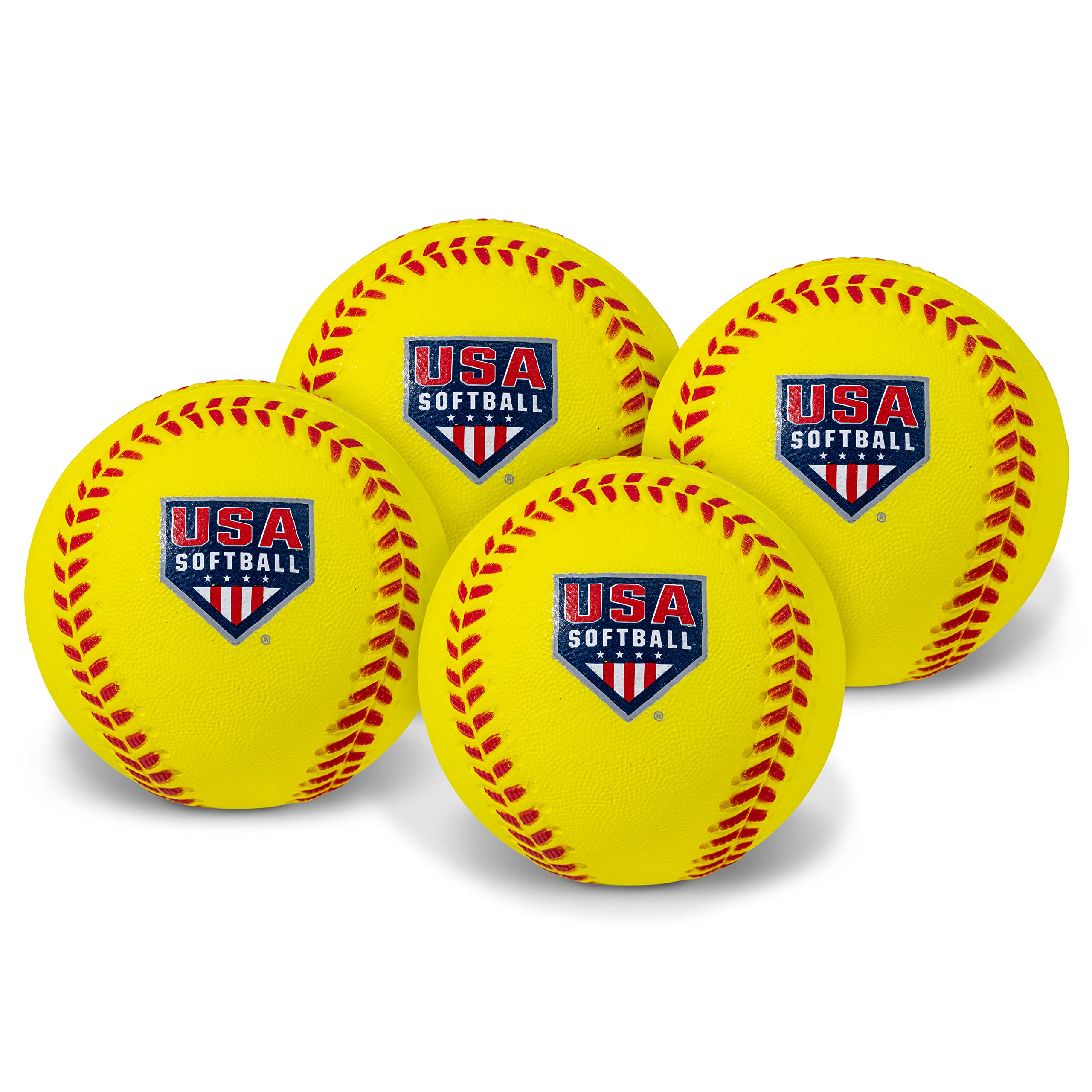 Franklin Sports Oversized Foam Baseballs - Soft Foam Practice Balls for Kids & Beginners - Perfect for Backyard Training, T-Ball, and Indoor Games