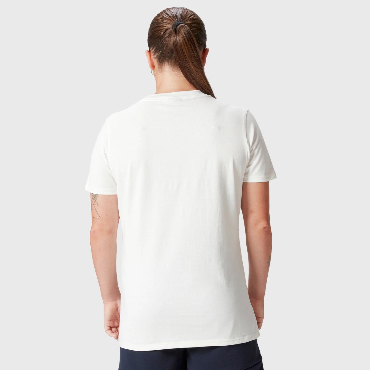 Canterbury British & Irish Lions Women's Cotton T-Shirt - White - Comfortable & Breathable for Sports & Casual Wear