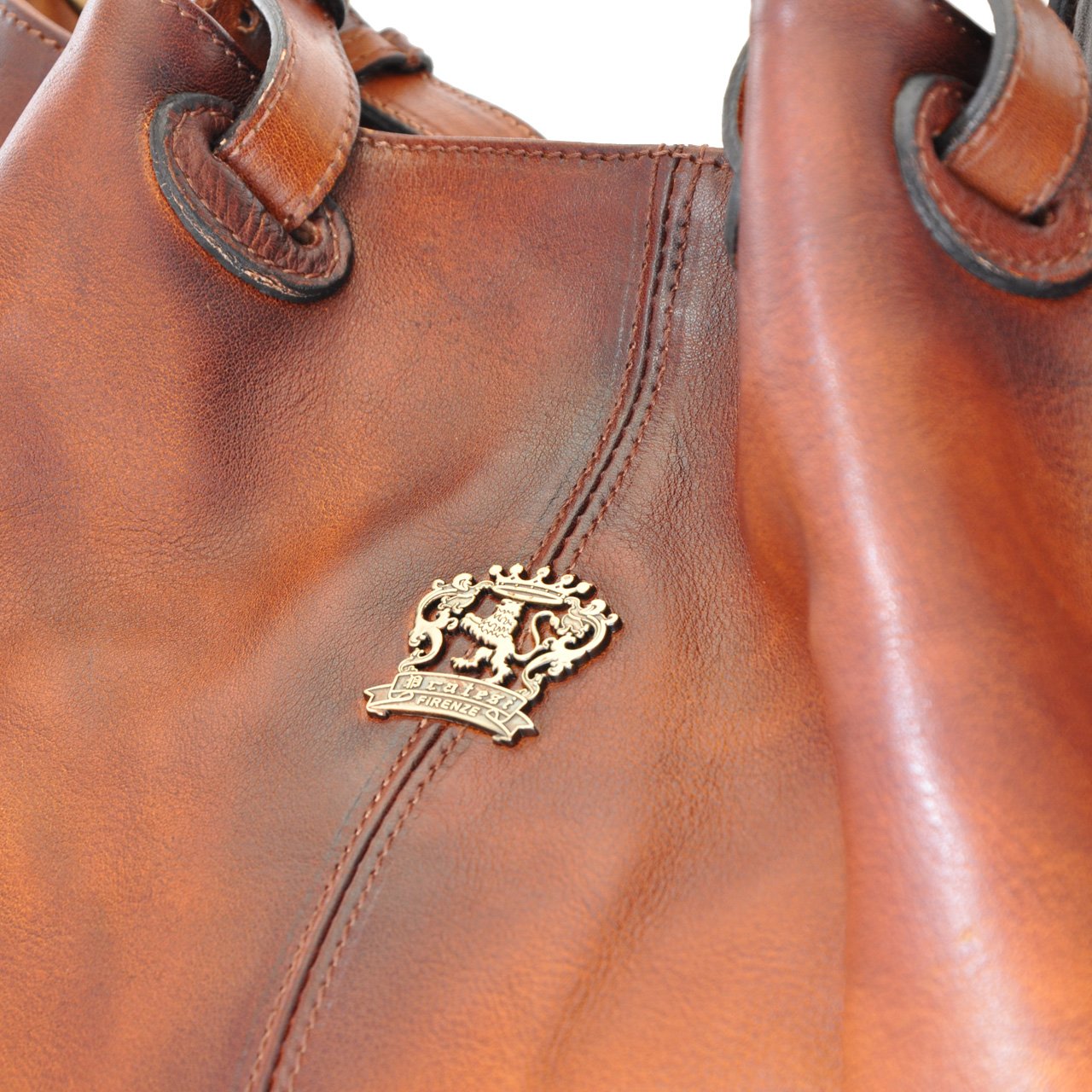 Luxury Pratesi Leather Handbag for Women - Genuine Cowhide Leather Collodi Tote Bag | Perfect for Work, Travel & Everyday Use
