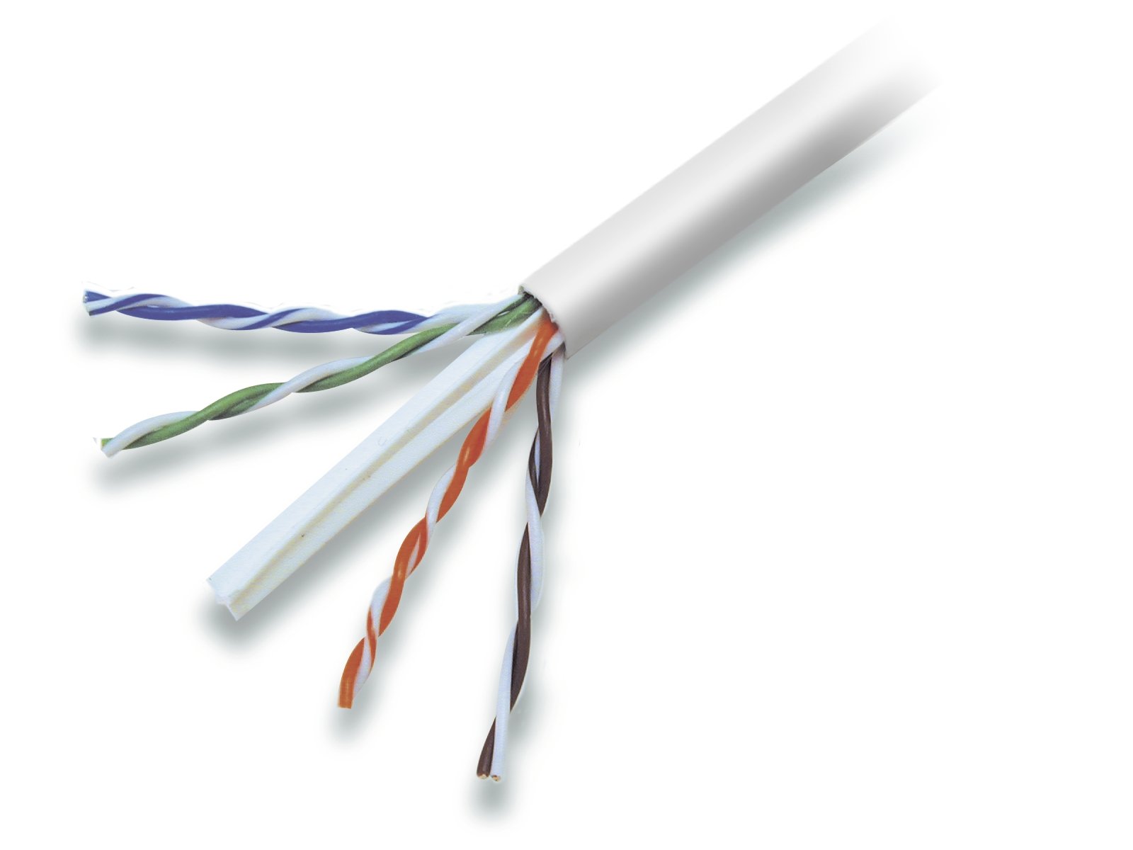 Belkin CAT6 1000-Foot Solid Bulk Ethernet Cable (White) - High-Speed Internet & Network Installation for Home, Office & Data Centers