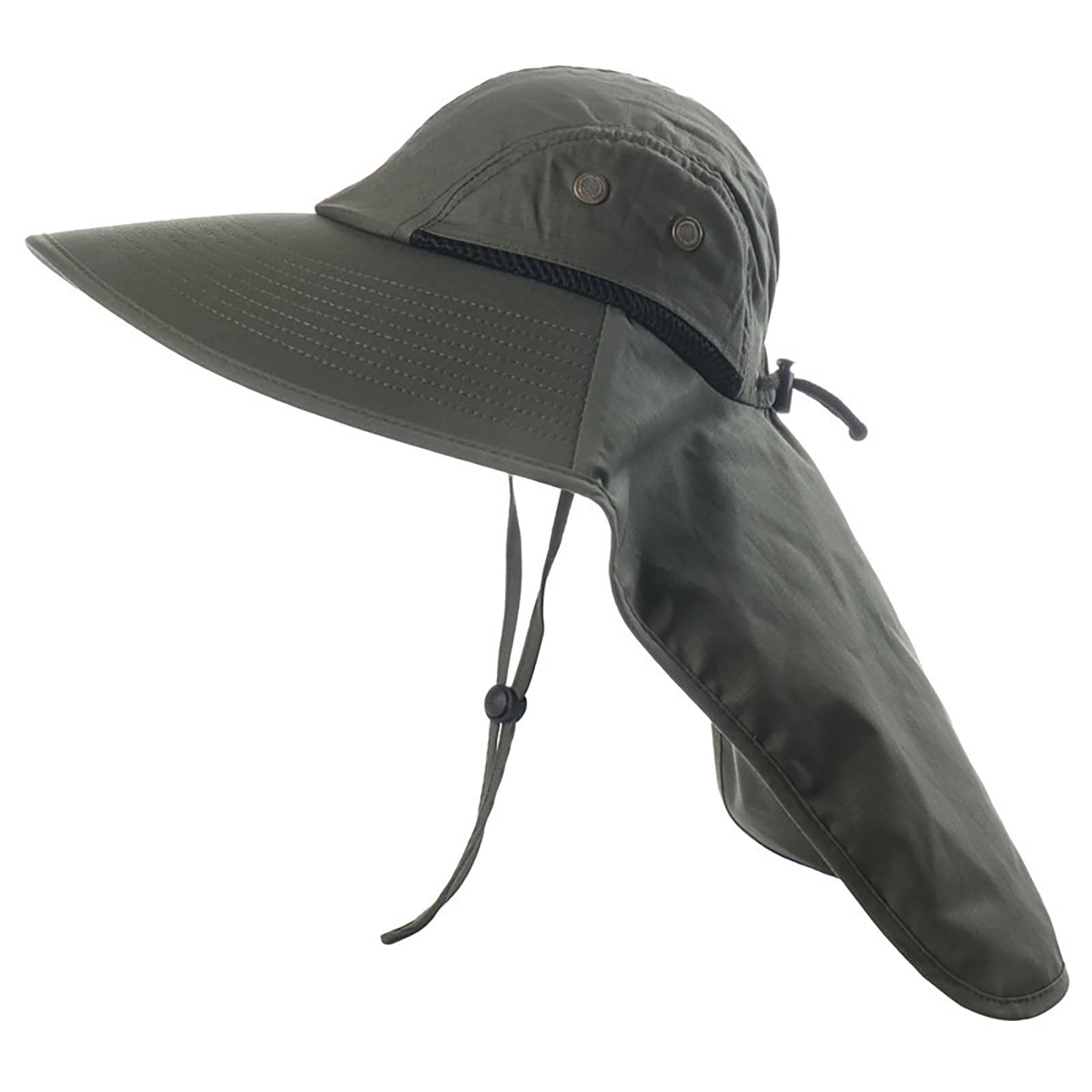 Women's & Men's Sun Protection Adjustable Hiking Hat - UPF 50+ Waterproof Fishing & Travel Hat for Outdoor Activities - One Size Fits All - Perfect for Hiking, Beach, Camping & Summer Adventures