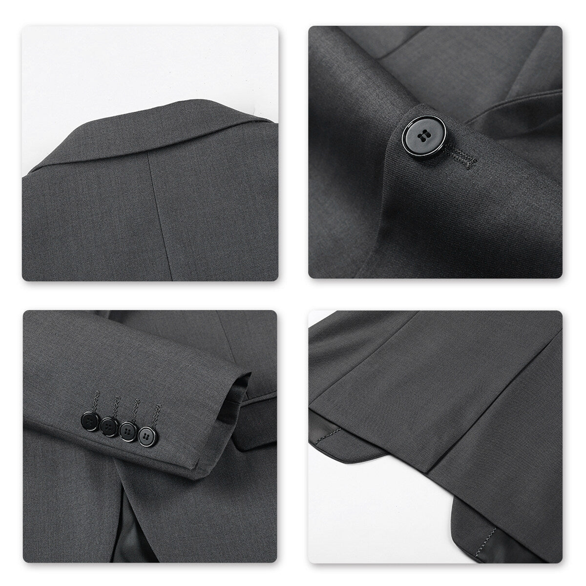 Stylish Grey One Button Casual Blazer for Women - Perfect for Office Wear, Business Meetings & Smart Casual Outfits