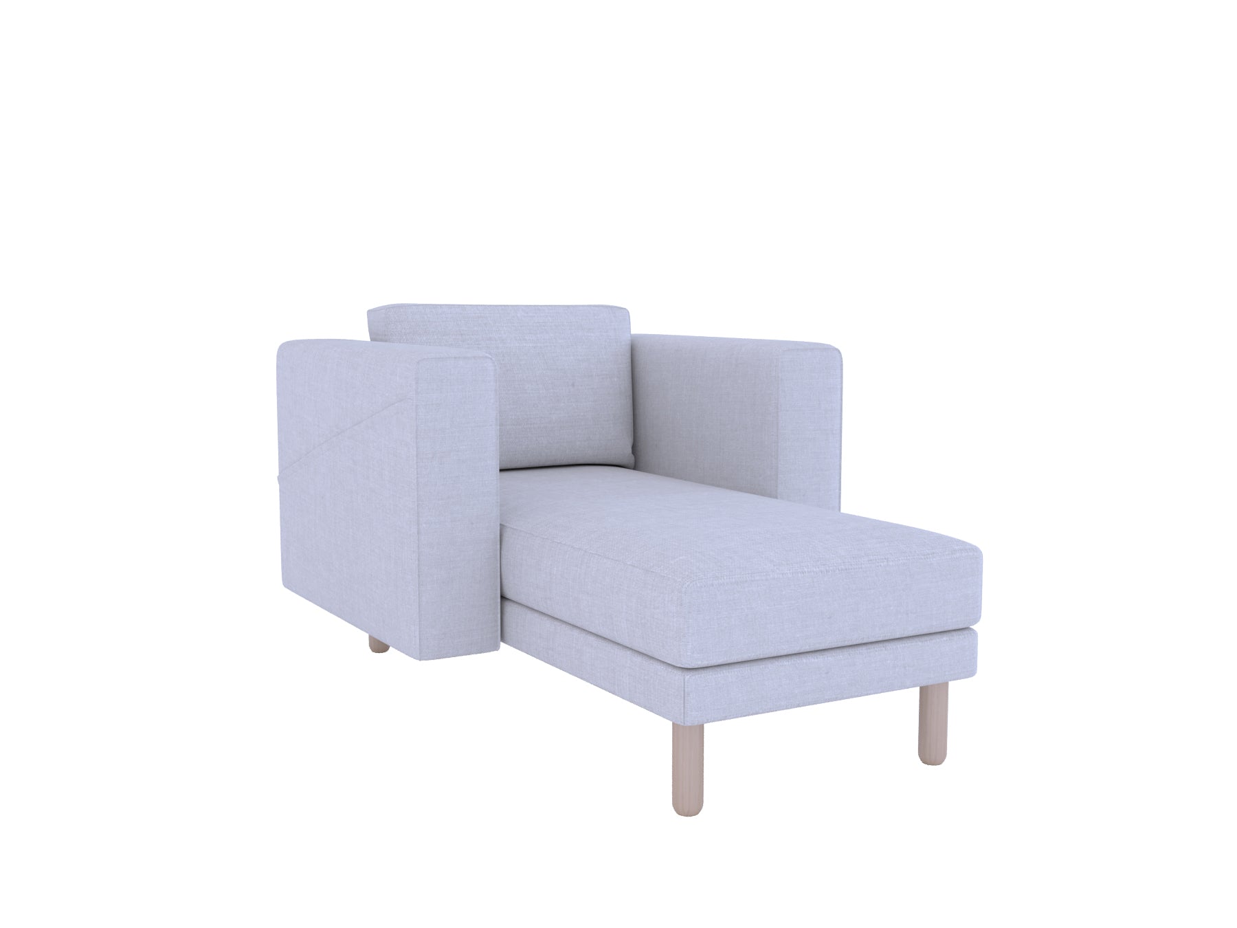 Norsborg Chaise Lounge Cover with Arm Covers - Waterproof Outdoor Furniture Protector for Patio, Poolside & Garden Use
