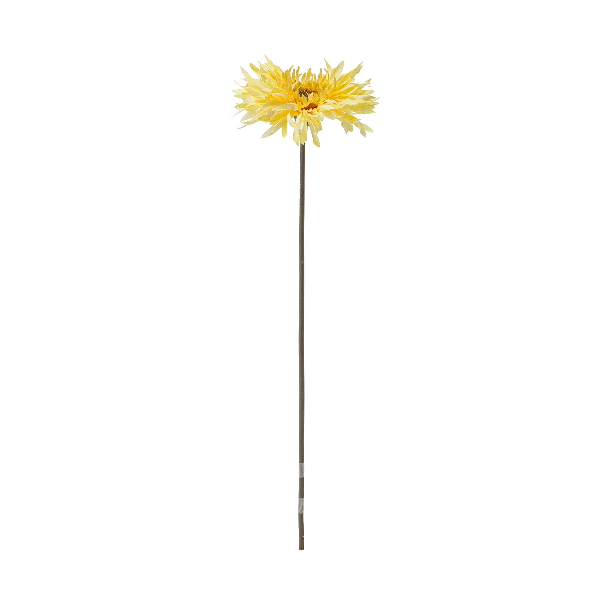 Natural Gerbera Daisy Artificial Flowers - Light Yellow for Home Decor, Wedding Centerpieces, and Floral Arrangements