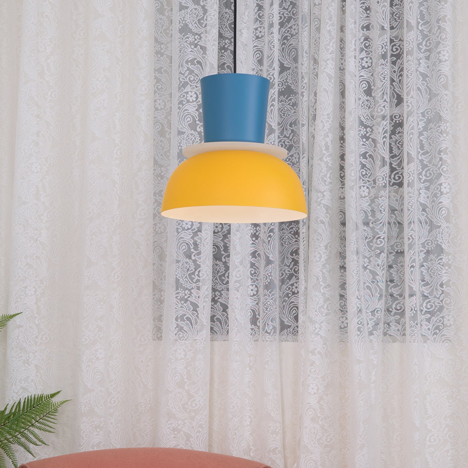 Etta Series Modern Pendant Light - Sleek Hanging Ceiling Lamp for Dining Room, Kitchen Island & Bedroom Decor