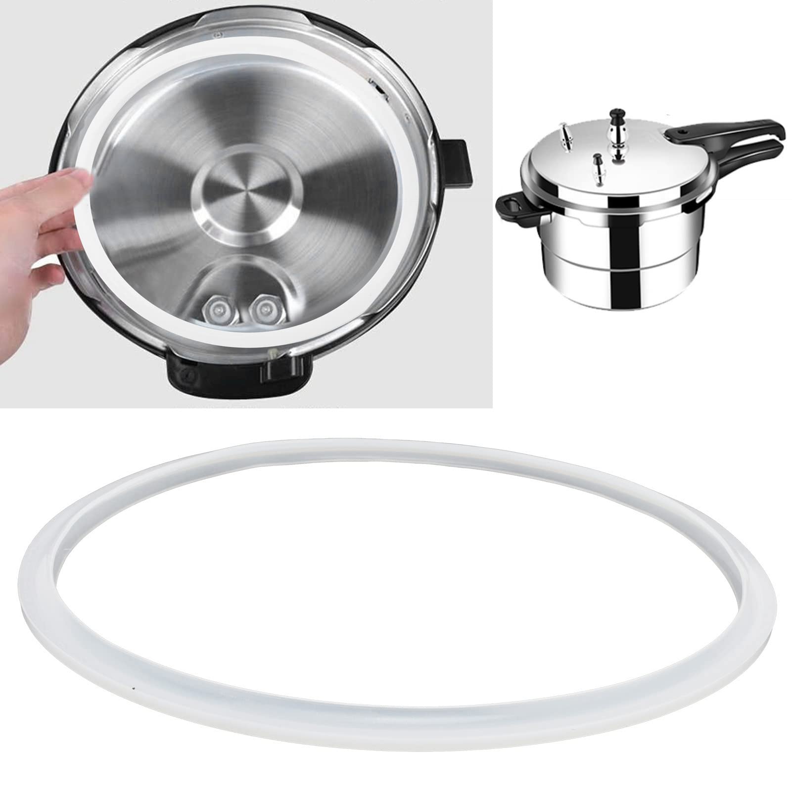 Premium Silicone Sealing Ring for Pressure Cooker - 28cm Replacement Gasket for Aluminum Alloy Cookers | Durable, Heat-Resistant Seal for Safe Cooking | Perfect for Home Kitchens & Meal Prep