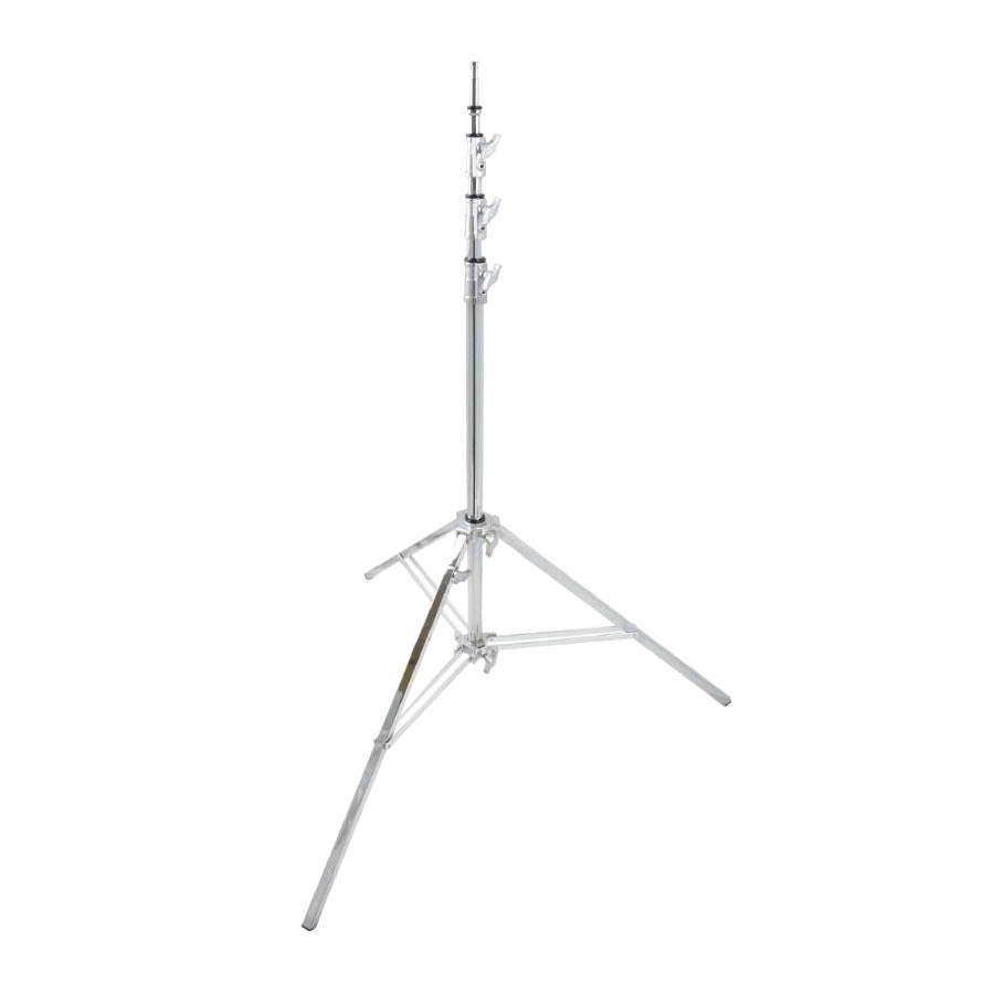 155M High Baby Pin 4-Section Steel Light Stand for Photography & Video - Heavy Duty Studio Lighting Equipment for Professional Photographers & Videographers - Perfect for Indoor/Outdoor Shoots, YouTube Videos & Live Streaming