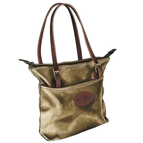Frost River Boardwalk Tote - Premium Waxed Canvas Tote Bag for Women & Men - Water-Resistant & Durable Everyday Carry Bag for Work, Travel, Beach & Outdoor Adventures