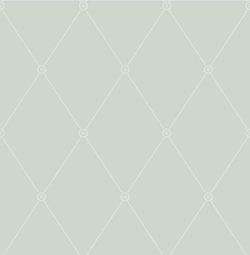 Large Georgian Rope Trellis Wallpaper by Cole & Son - Premium Vintage Floral Design for Living Room, Bedroom & Dining Room Decor