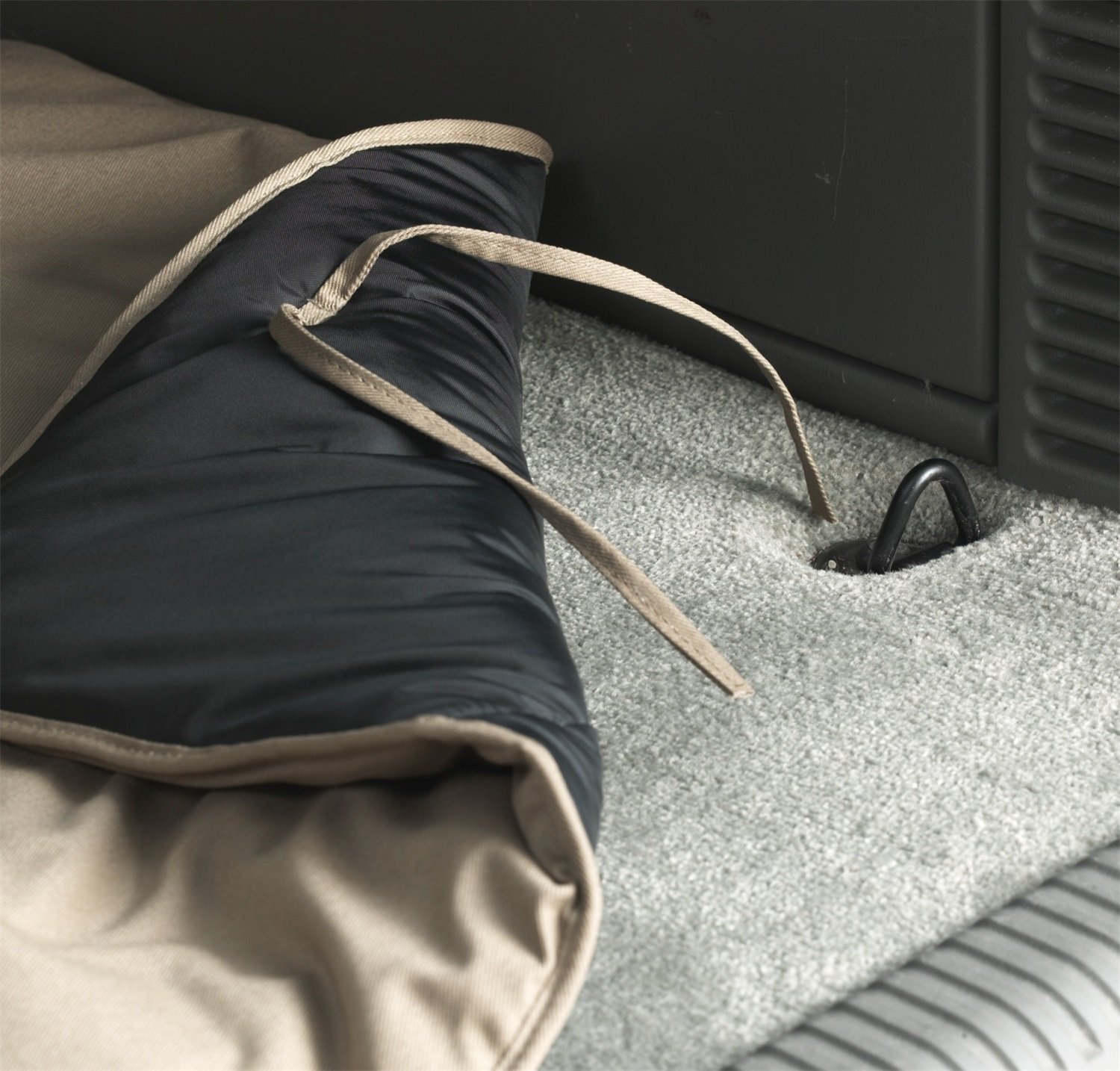 Custom Fit Cargo Area Liner for Jeep Wrangler (2018-2023) - Durable Polycotton Material, Navy Blue - Perfect for Camping, Off-Roading & Pet Transport