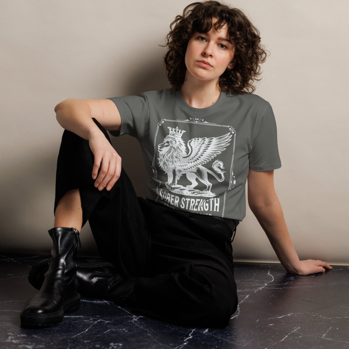 Sobriety Strength Unisex Premium T-Shirt - Comfortable & Stylish for Everyday Wear, Workouts, and Casual Outfits