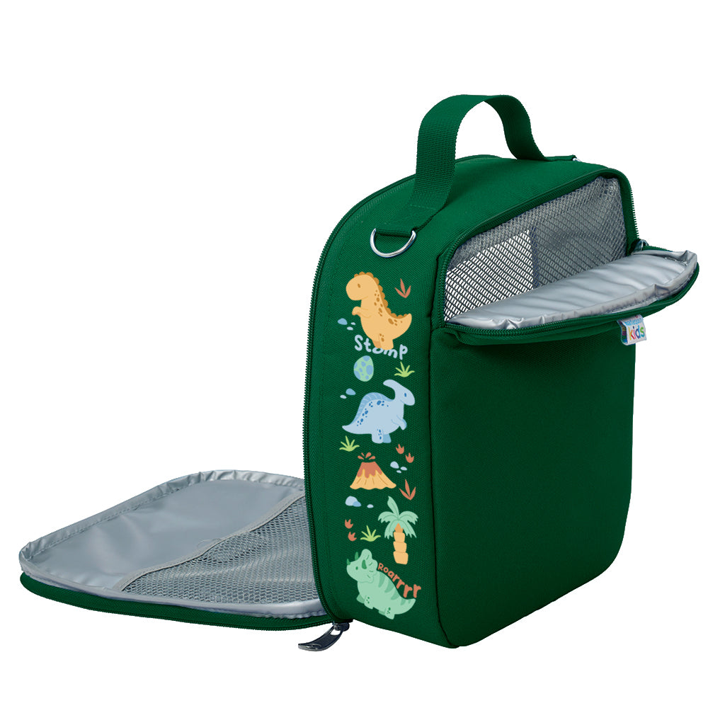 Dinosaur Lunch Box for Adults & Kids - Insulated Jurassic Large Lunch Bag for Work, School & Picnics - Perfect for Office, Camping & Outdoor Activities