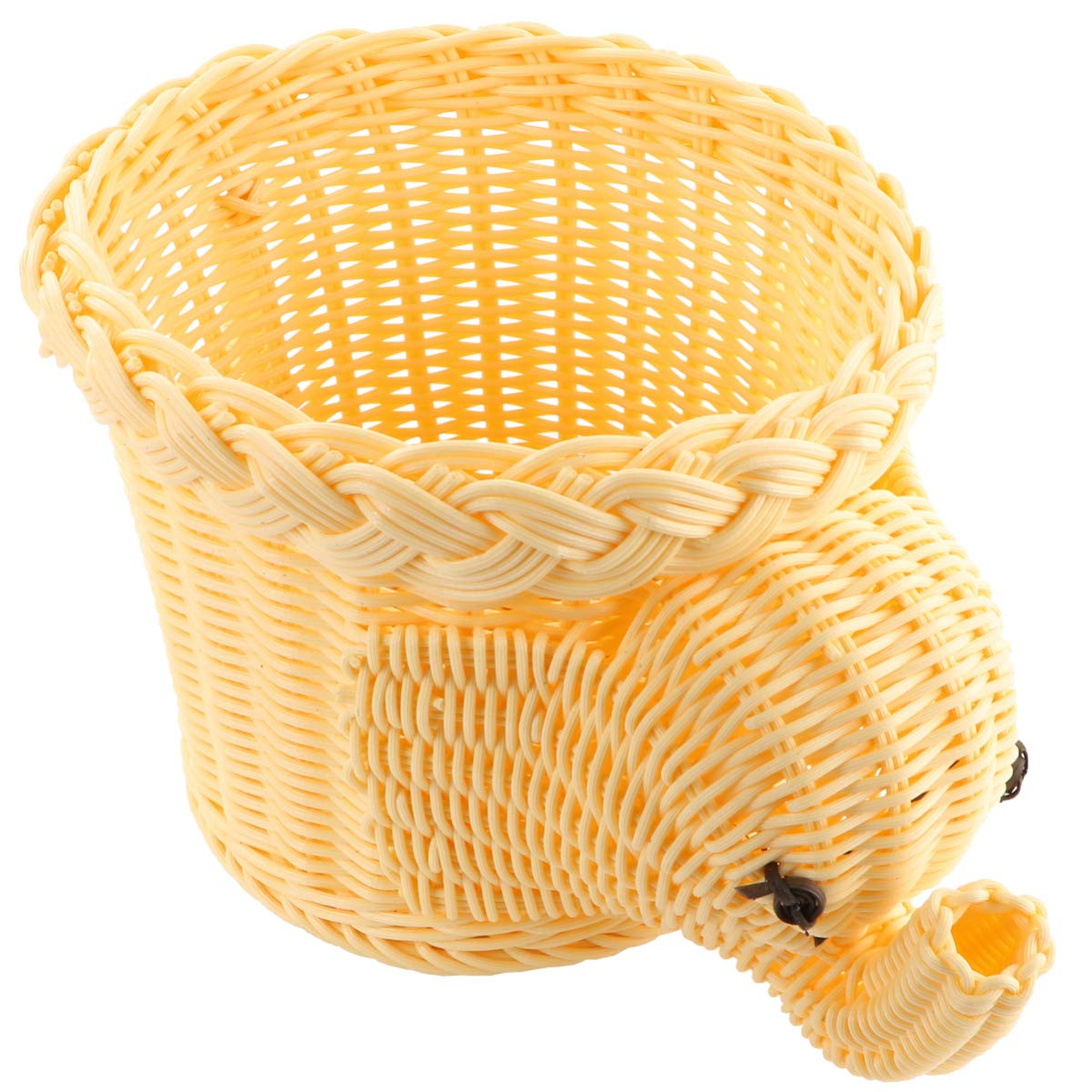 Cabilock Rattan Bread Basket - Bamboo Fruit Stand for Candy, Child Food Serving - 1pc Tabletop Basket for Kitchen, Dining, Picnic & Party Decor