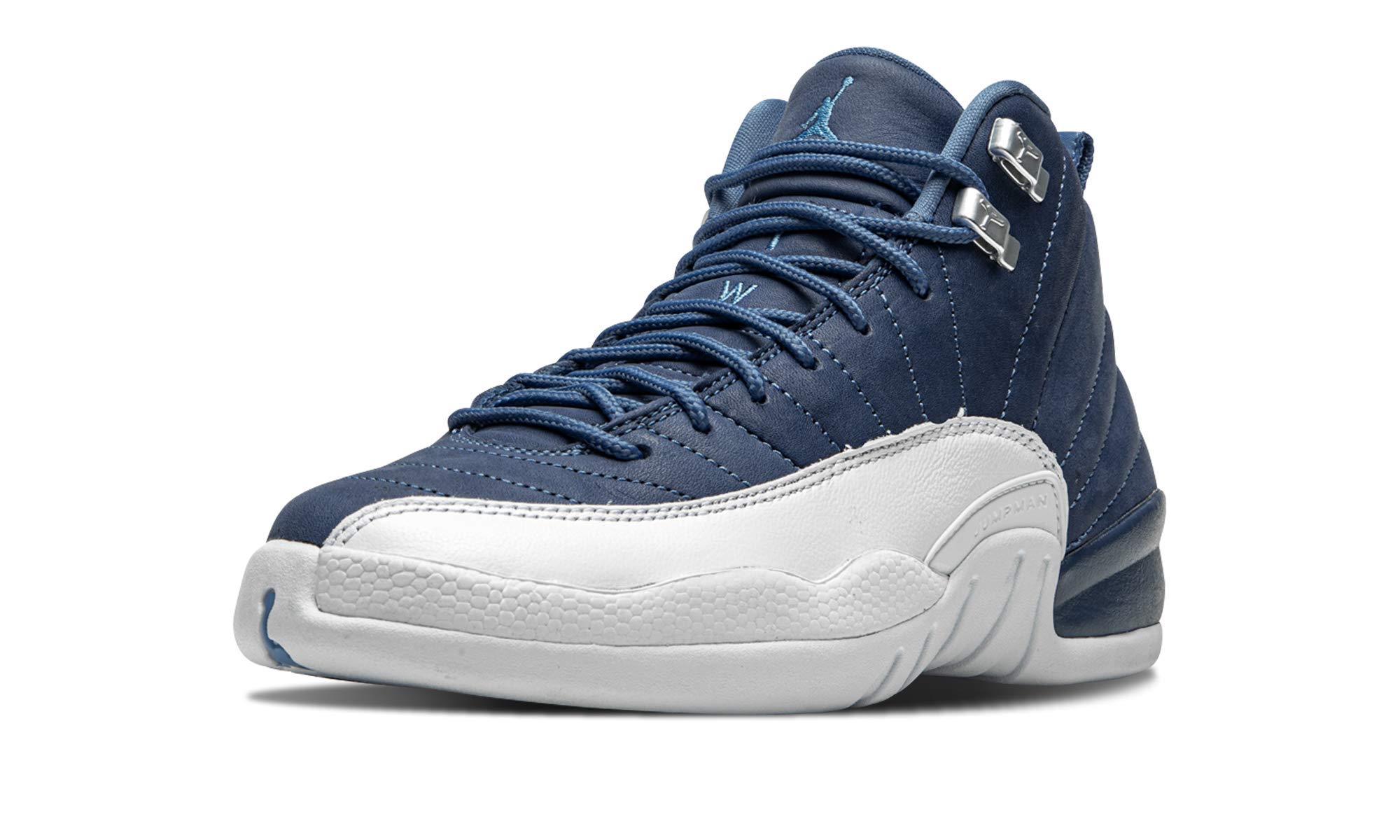 Nike Air Jordan 12 Retro Kids' Shoes - Stone Blue (DB5595-404) | Basketball Sneakers for Boys & Girls | Perfect for Sports, School & Casual Wear