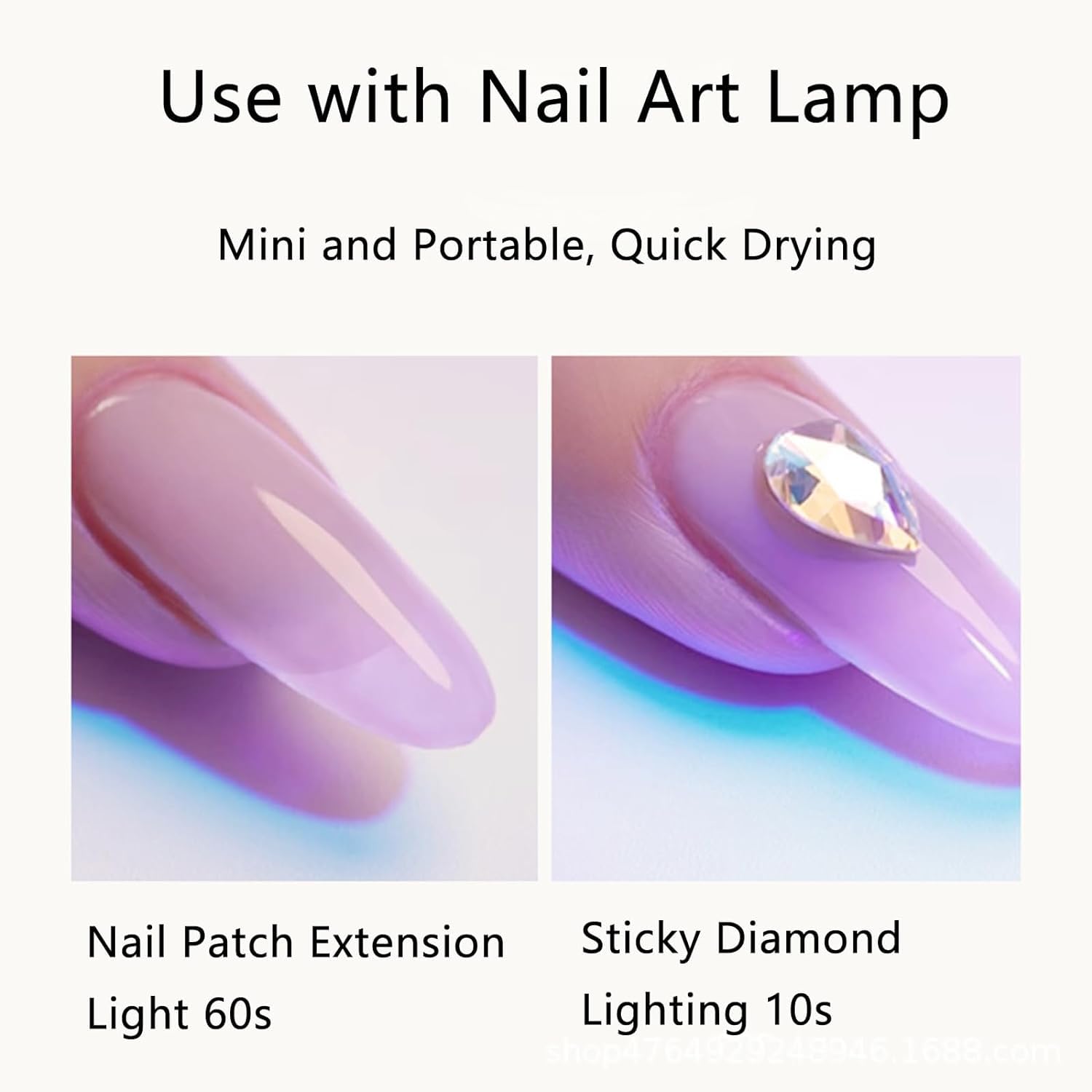 Strong Nail Glue Set - 30g Brush-On Adhesive for Press On & Fake Nails | Long Lasting Nail Art Glue for Salon & Home Use | Perfect for Manicures, Nail Extensions & DIY Nail Designs