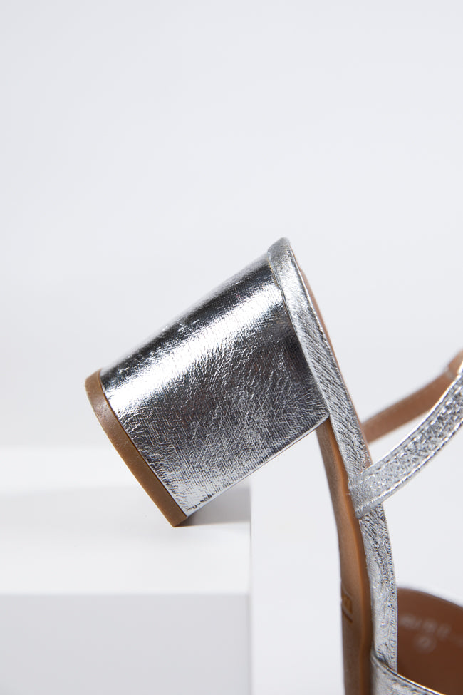 Drew Silver Bow Heels for Women - Elegant High Heel Pumps for Parties, Weddings & Special Occasions - Final Sale