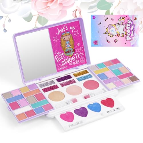 Set Maquillaje Unicornio 43 Colores-morado
