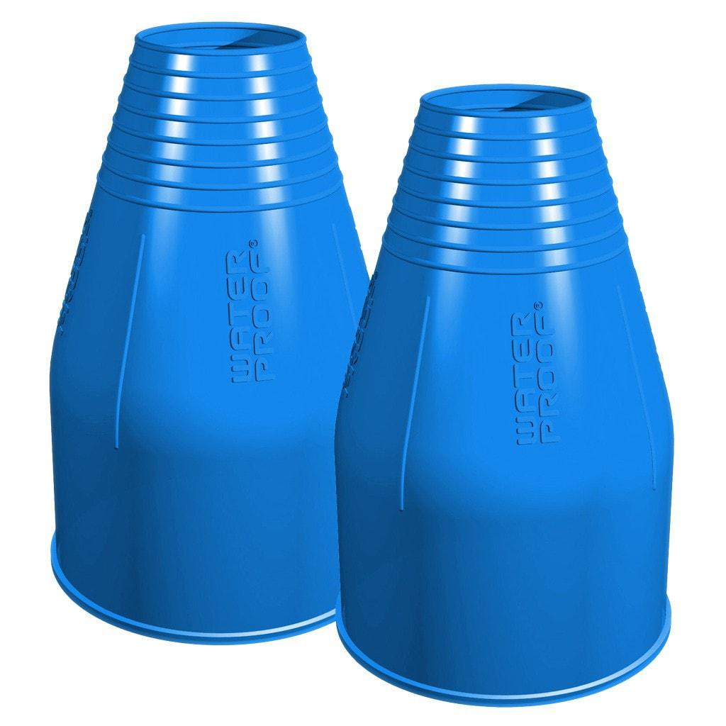 Waterproof Silicone Wrist Seal Pair - Durable & Comfortable for Scuba Diving, Surfing & Water Sports
