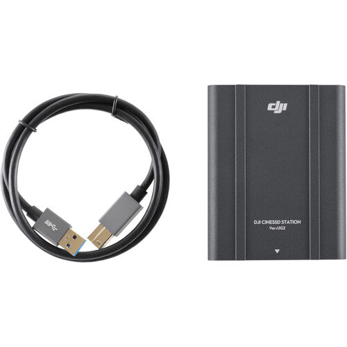 DJI Inspire 2 CINESSD Station (UG2) - Professional SSD Storage Solution for Aerial Cinematography | Perfect for Drone Videography, Film Production & 4K Video Editing