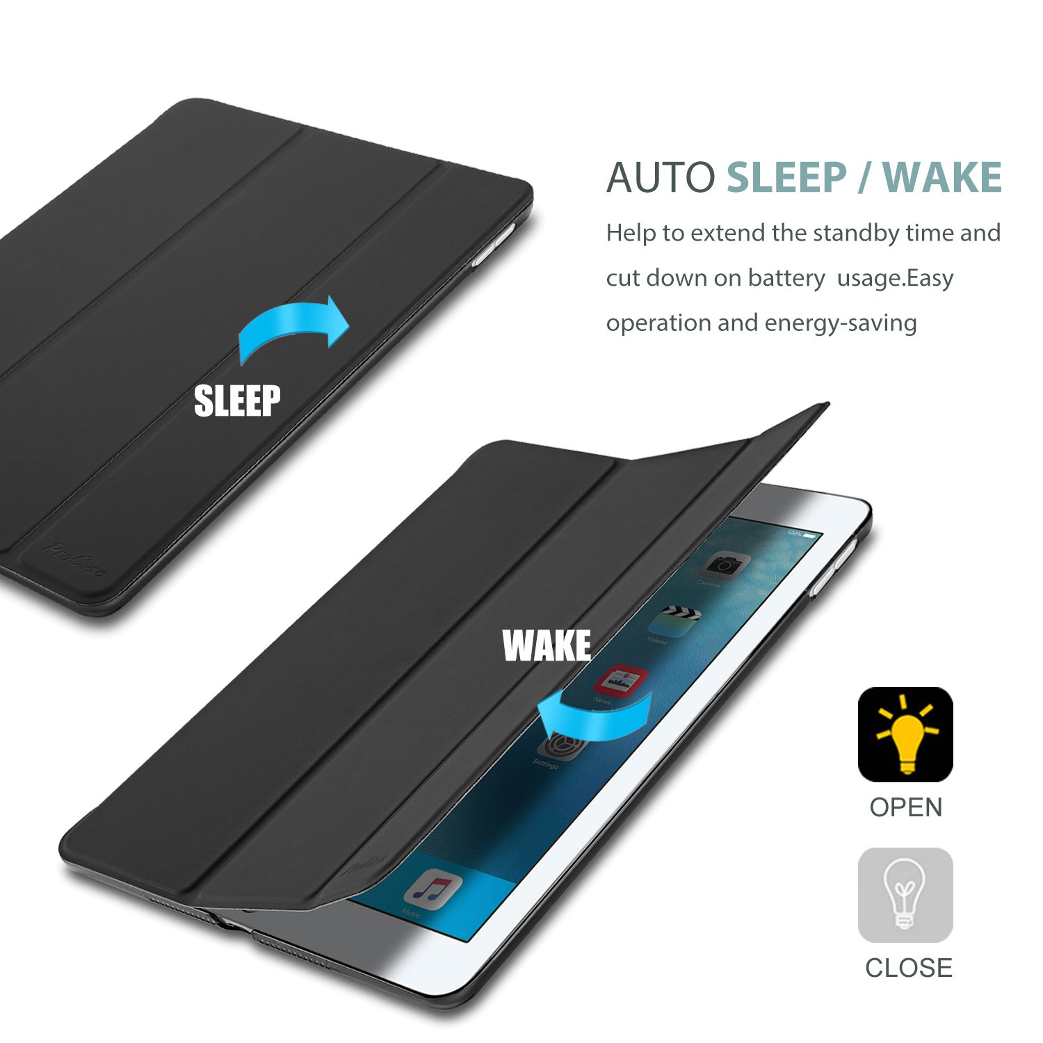 Premium ProCase Screen Protector & Ultra Slim Cover for iPad Air 3rd Gen 10.5