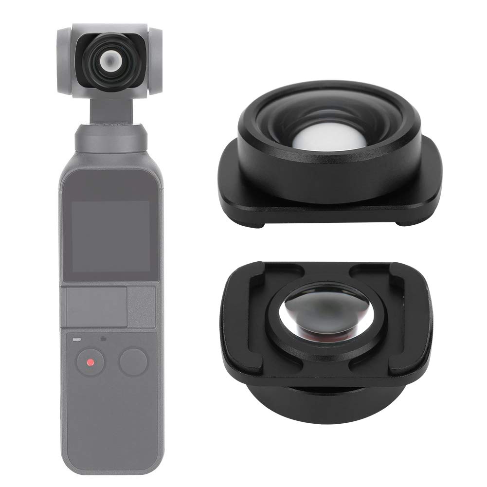 **Wide Angle Lens for DJI Osmo Pocket - Optical Glass, Lightweight, Strong Magnetic Adsorption - Perfect for Vlogging, Travel & Action Photography**