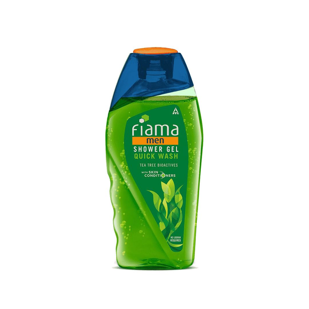 Fiama Men's Moisturizing Body Wash & Shower Gel - 250ml | Hydrating Formula with Skin Conditioners for Soft, Refreshed Skin | Ideal for Dry Skin Care | Perfect for Daily Shower & Gym Post-Workout Routine