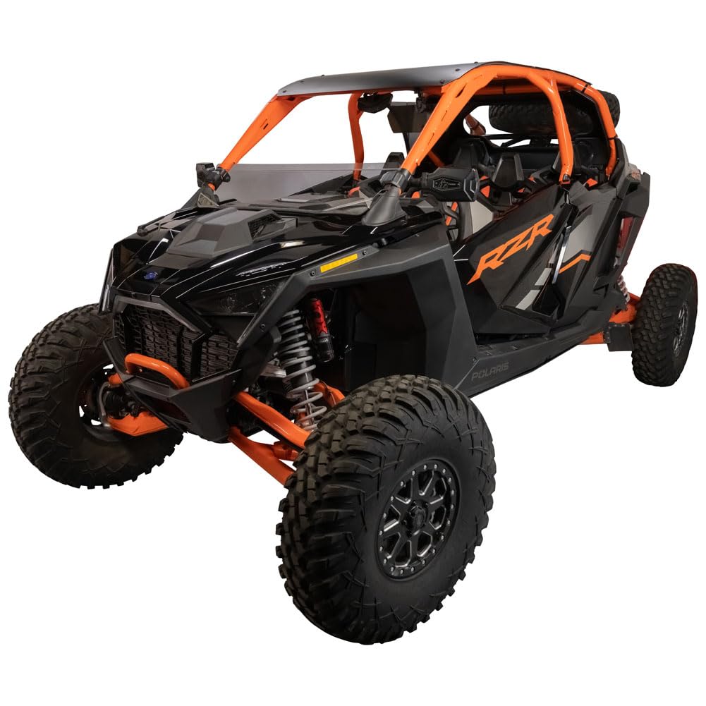 Tusk Removable Half Windshield Clear for Polaris RZR Pro R 4 Ultimate 2022 | Durable ATV Windshield for Off-Road Adventures & Trail Riding