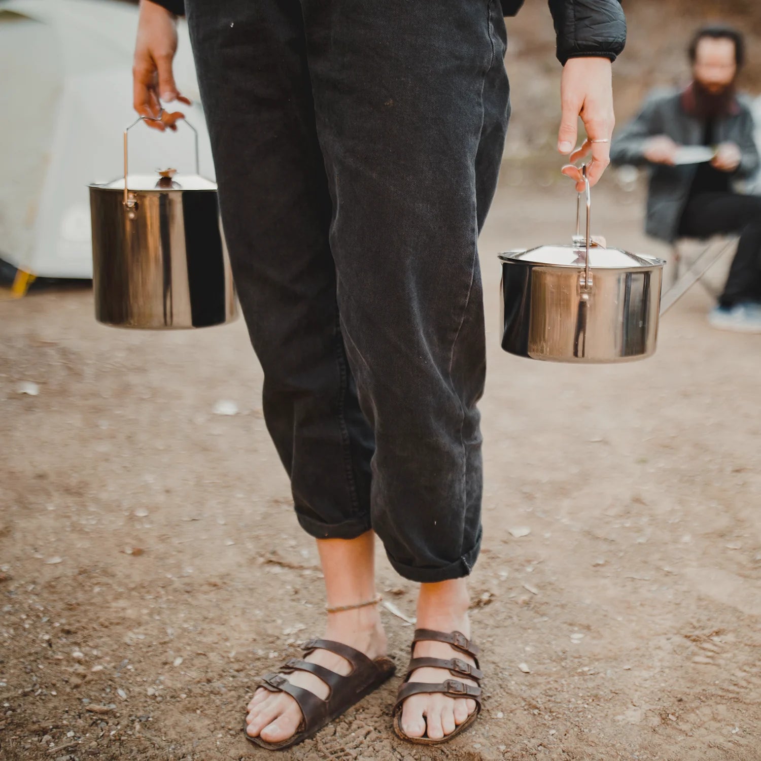 Primus Campfire Pot 3L - Lightweight Aluminum Cooking Pot for Outdoor Camping, Hiking & Backpacking - Perfect for Boiling Water & Cooking Meals in the Wilderness