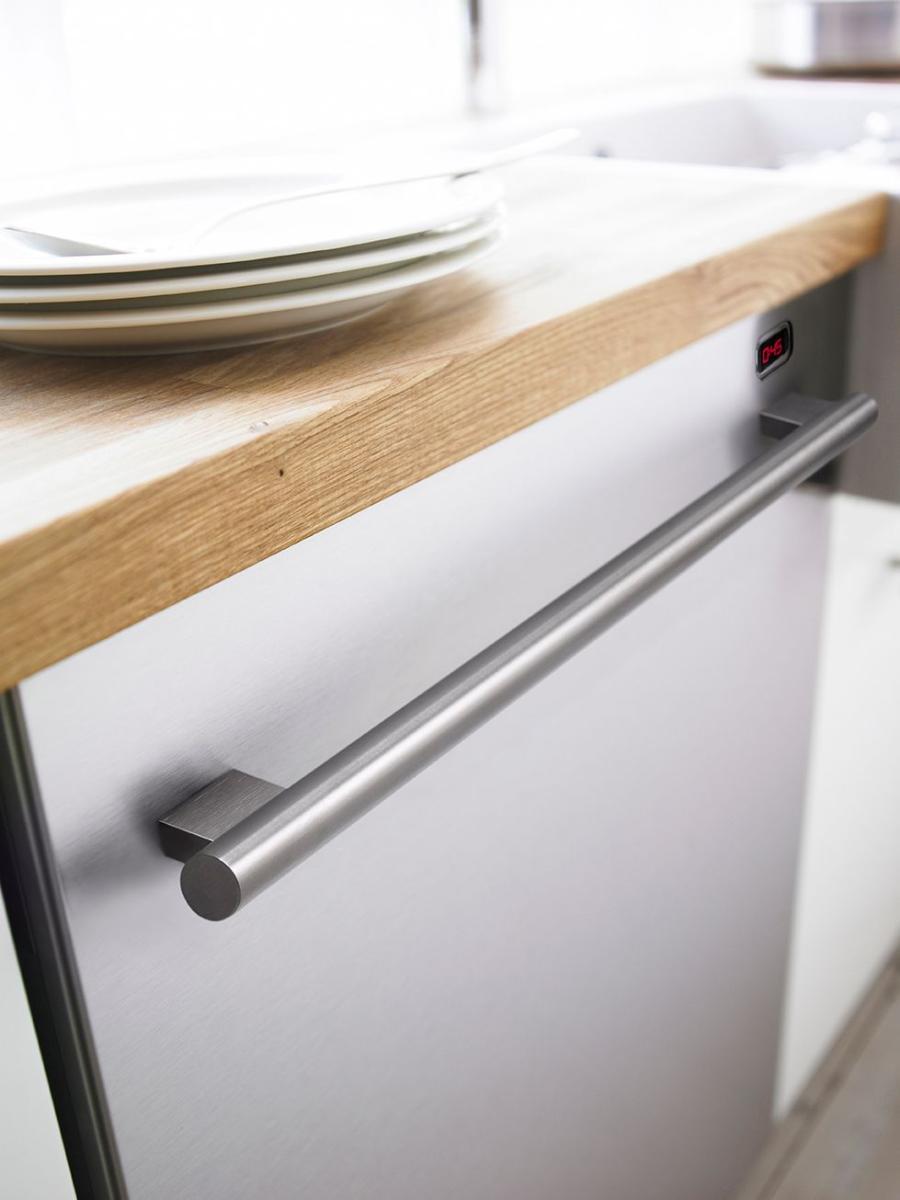 ASKO 462507 Dishwasher Decor Panel - Stainless Steel Replacement Cover Panel for Built-In Dishwashers - Perfect for Kitchen Remodeling & Modern Home Upgrades