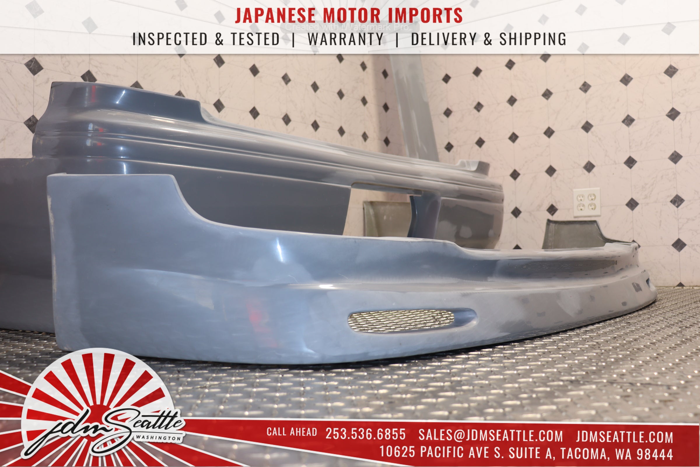 JDM TOYOTA MARK2 JZX100 S1 Body Kit - Vertex Style Front/Rear Bumper & Side Skirts for Street Racing & Drift Car Builds