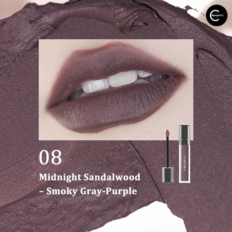 DRAMO Moonwheel Project Bottle of Moonlight Lip Clay - Long Lasting Matte Lipstick for Women, Hydrating Vegan Lip Makeup - Perfect for Date Night, Parties & Everyday Wear