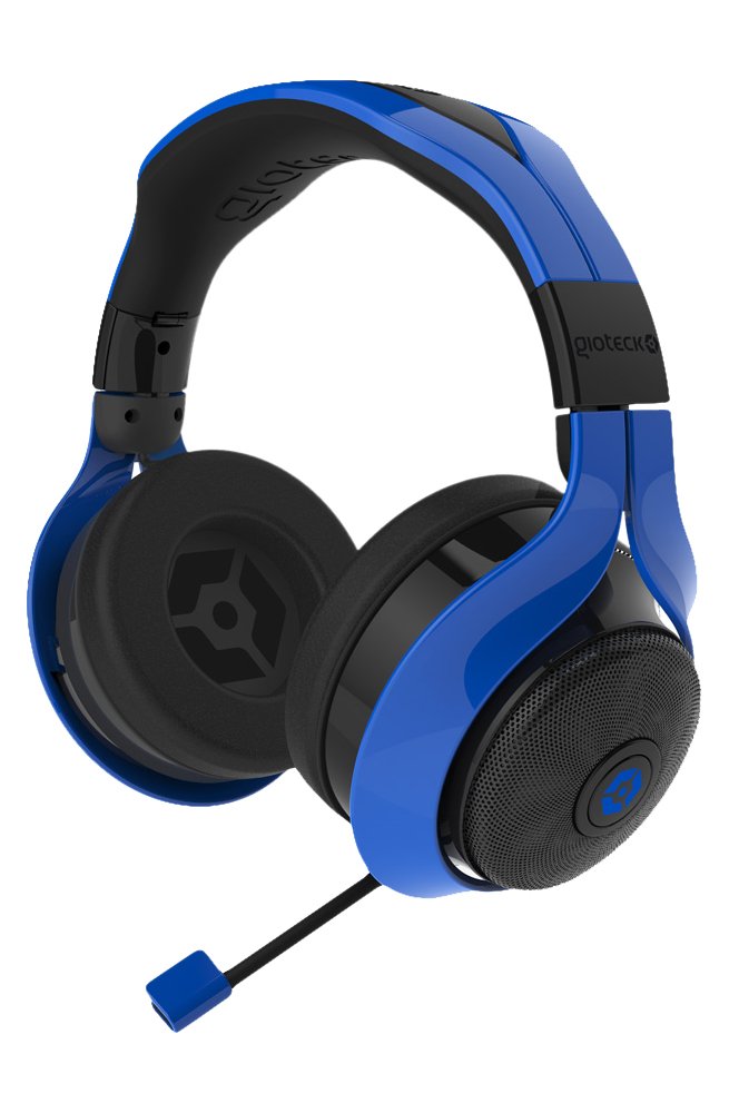 Gioteck FL-200 Wired Stereo Gaming Headset with Mic for PS4, PS5, Xbox, PC - Blue | Noise Cancelling & Comfortable Ear Cushions | Perfect for Gaming, Streaming & Online Classes