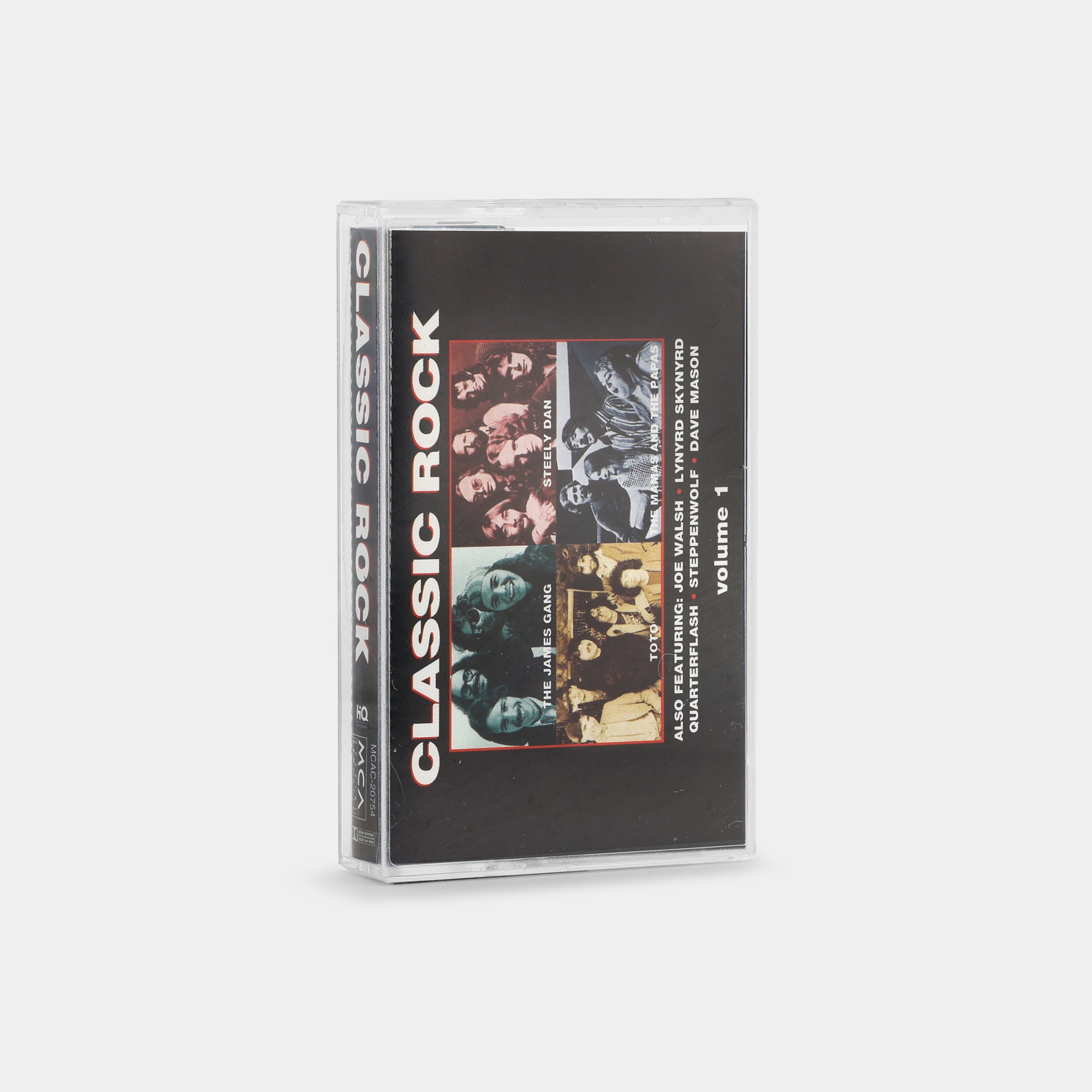 Classic Rock Volume 1 Cassette Tape - Vintage Music Collection for Car, Home & Retro Music Lovers - Best 80s Rock Mixtape for Road Trips & Nostalgic Listening