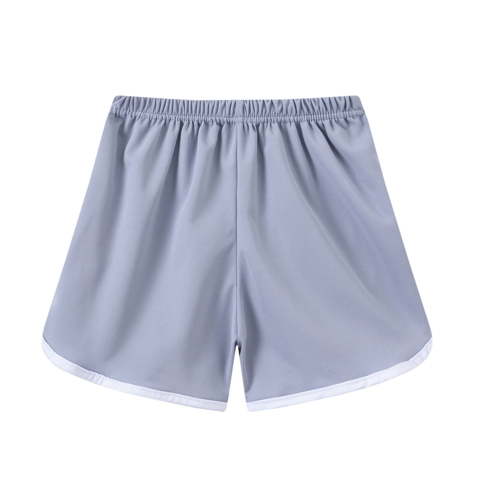 Skirtsvest Toddler Boys Girls Solid Sport Shorts - Kids Summer Beach Shorts, Casual Holiday Clothes for Outdoor Play & Swimming