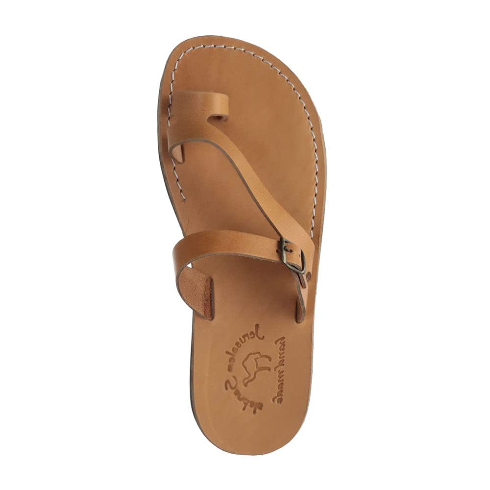 Nuri Women's Leather Slide Sandals - Comfortable Casual Summer Sandals for Beach, Pool, and Everyday Wear
