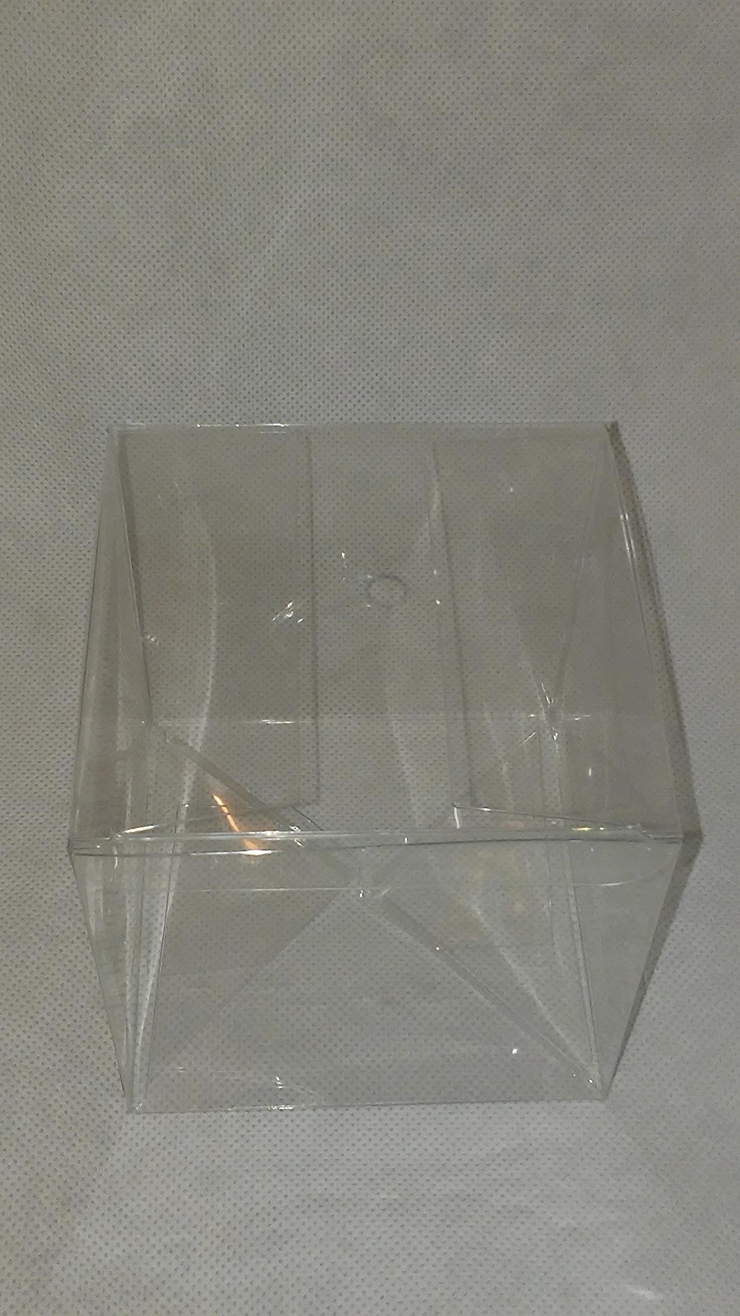 Clear Candy Apple Box - Transparent Candy Storage Container for Gifts, Parties & Desserts | Perfect for Halloween, Christmas & Birthday Celebrations