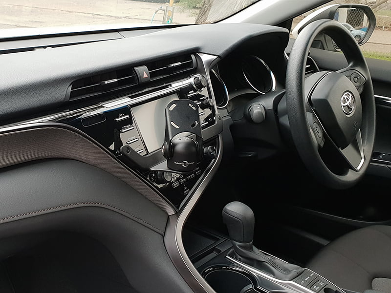 Industrial Evolution InDash Mount for Toyota Camry (2018-2020) - Secure Phone Holder for Hands-Free Navigation & Music Control While Driving